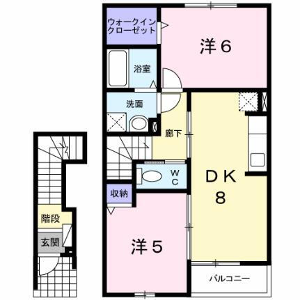 鳥取県境港市湊町 境港駅 2DK アパート 賃貸物件詳細
