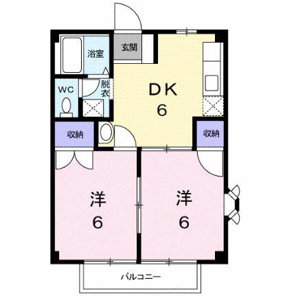 島根県松江市東津田町 松江駅 2DK アパート 賃貸物件詳細