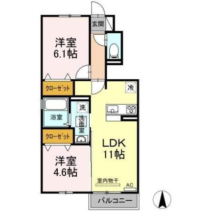 島根県松江市下東川津町 2LDK アパート 賃貸物件詳細