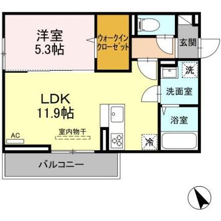 カーサ　アリーナ 3階 1LDK 賃貸物件詳細
