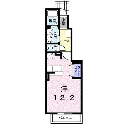 岡山県岡山市北区花尻みどり町 北長瀬駅 ワンルーム アパート 賃貸物件詳細