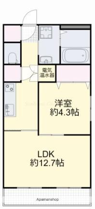 岡山県岡山市北区上中野1丁目 大元駅 1LDK マンション 賃貸物件詳細