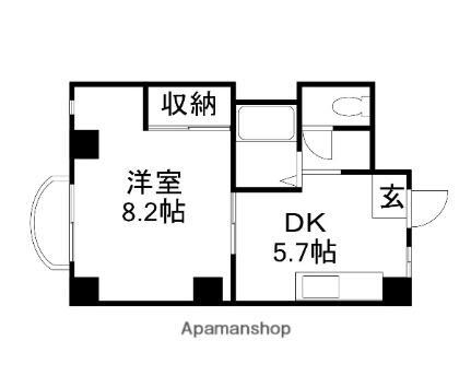 岡山県岡山市北区伊島町2丁目 岡山駅 1DK マンション 賃貸物件詳細