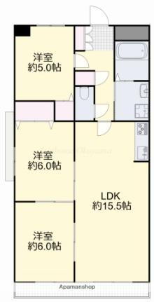 岡山県岡山市南区新福1丁目 岡山駅 3LDK マンション 賃貸物件詳細