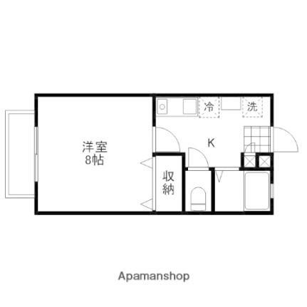 岡山県岡山市北区今2丁目 北長瀬駅 1K アパート 賃貸物件詳細