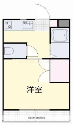 岡山県岡山市北区旭本町 清輝橋駅 1K マンション 賃貸物件詳細