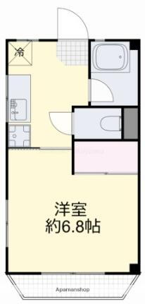 岡山県岡山市北区岡町 清輝橋駅 1K マンション 賃貸物件詳細