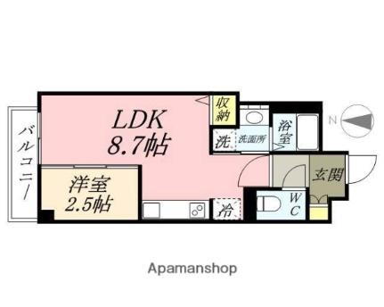 岡山県岡山市北区柳町1丁目 岡山駅前駅 1LDK マンション 賃貸物件詳細