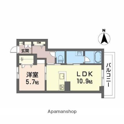 岡山県岡山市中区浜1丁目 西川原駅 1LDK マンション 賃貸物件詳細
