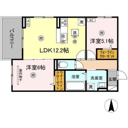 岡山県岡山市中区赤田 高島駅 2LDK アパート 賃貸物件詳細