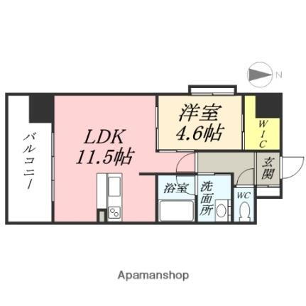 岡山県岡山市北区奉還町2丁目 岡山駅 1LDK マンション 賃貸物件詳細