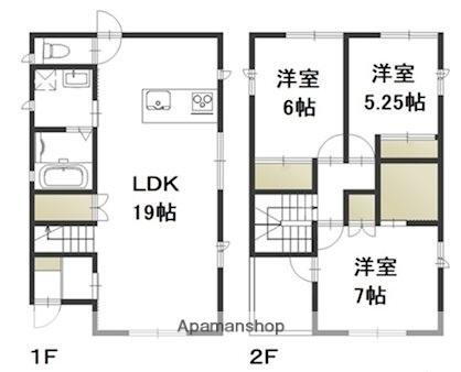 岡山県岡山市南区大福 備前西市駅 3LDK 一戸建て 賃貸物件詳細