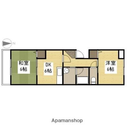 岡山県岡山市北区津島西坂2丁目 法界院駅 2DK マンション 賃貸物件詳細
