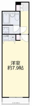 朝日プラザ岡山中山下 6階 ワンルーム 賃貸物件詳細