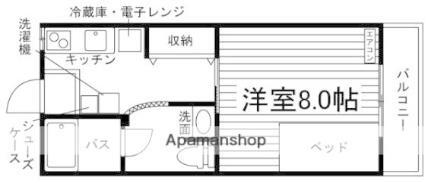 岡山県岡山市北区富町2丁目 備前三門駅 1K マンション 賃貸物件詳細