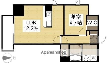 リビンコートＳＴＵＤＩＯ富町アネックス 8階 1LDK 賃貸物件詳細