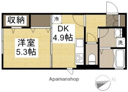 岡山県岡山市北区学南町3丁目 法界院駅 1DK アパート 賃貸物件詳細