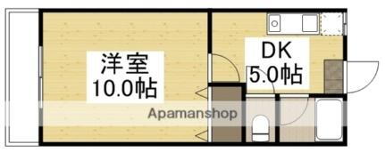 岡山県岡山市中区浜 西川原駅 1DK マンション 賃貸物件詳細