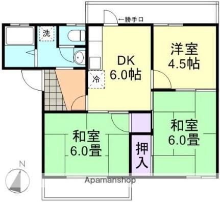 岡山県倉敷市水島東川町 弥生駅 3DK アパート 賃貸物件詳細