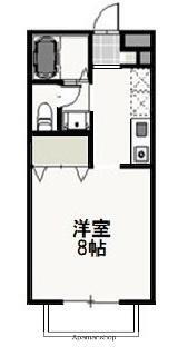 岡山県岡山市北区花尻みどり町 北長瀬駅 ワンルーム アパート 賃貸物件詳細
