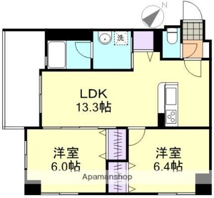 岡山県倉敷市川西町 倉敷市駅 2LDK マンション 賃貸物件詳細