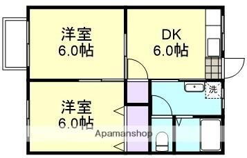 岡山県倉敷市西尾 庭瀬駅 2DK アパート 賃貸物件詳細