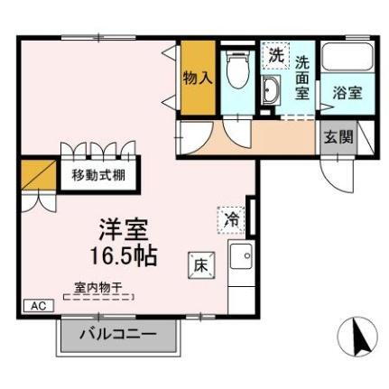 パークサイド堀南Ｆ 1階 1LDK 賃貸物件詳細