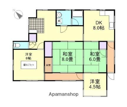 岡山県倉敷市玉島柏島 新倉敷駅 3DK 一戸建て 賃貸物件詳細