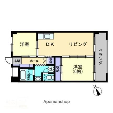 広島県福山市南本庄3丁目 福山駅 2LDK マンション 賃貸物件詳細