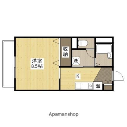 広島県福山市地吹町 福山駅 1K アパート 賃貸物件詳細