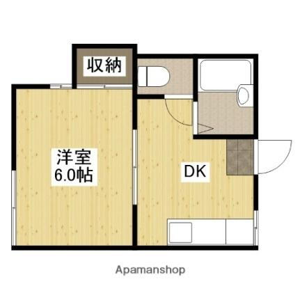 広島県福山市三吉町3丁目 福山駅 1DK アパート 賃貸物件詳細