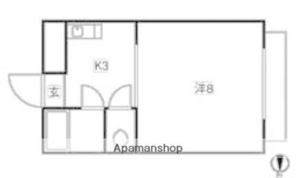 広島県広島市東区矢賀新町2丁目 矢賀駅 1K マンション 賃貸物件詳細