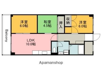 広島県広島市南区比治山町 比治山下駅 3LDK マンション 賃貸物件詳細