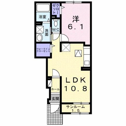 アセンブル　ＩＩ 1階 1LDK 賃貸物件詳細