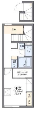 山口県防府市桑南1丁目 防府駅 1K アパート 賃貸物件詳細