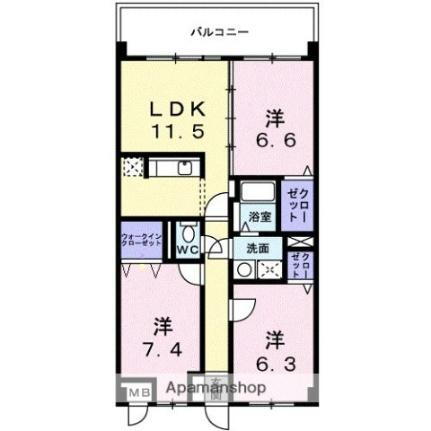 香川県高松市木太町 木太町駅 3LDK マンション 賃貸物件詳細