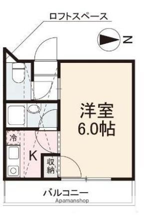 メゾン松福 4階 1K 賃貸物件詳細