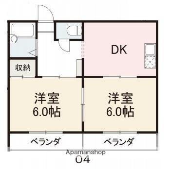 香川県高松市新北町 昭和町駅 2DK マンション 賃貸物件詳細