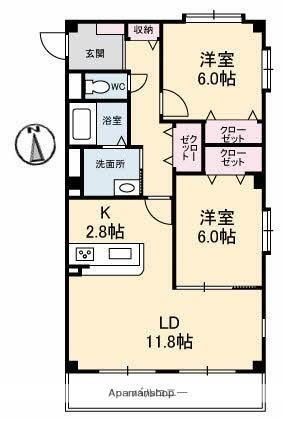 香川県高松市元山町 元山駅 2LDK アパート 賃貸物件詳細