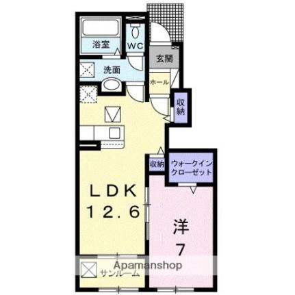 香川県東かがわ市松原 讃岐白鳥駅 1LDK アパート 賃貸物件詳細