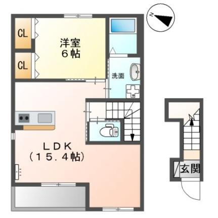 レガロ・パドレＩＩＩ 2階 1LDK 賃貸物件詳細