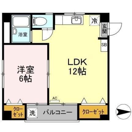 愛媛県松山市山越1丁目 萱町六丁目駅 1LDK マンション 賃貸物件詳細