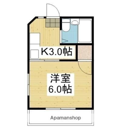 愛媛県松山市山越2丁目 萱町六丁目駅 1K アパート 賃貸物件詳細