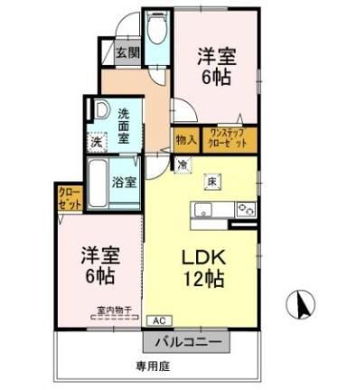 愛媛県松山市別府町 山西駅 2LDK アパート 賃貸物件詳細