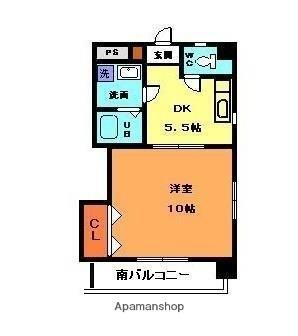 愛媛県松山市千舟町8丁目 松山駅 1DK マンション 賃貸物件詳細