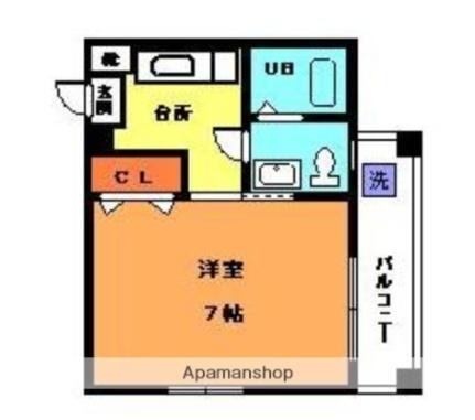 愛媛県松山市土橋町 土橋駅 1K マンション 賃貸物件詳細