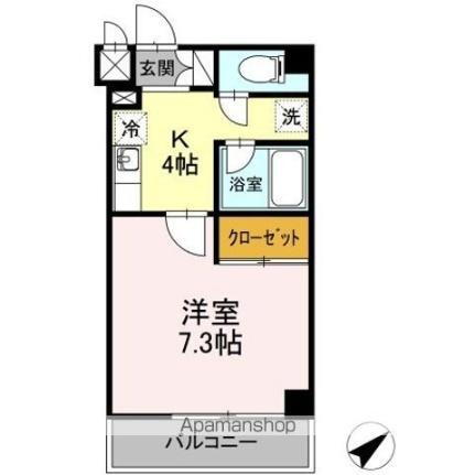 福岡県福岡市中央区平尾4丁目 西鉄平尾駅 1K マンション 賃貸物件詳細