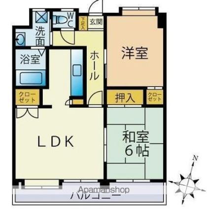 福岡県福岡市博多区井相田2丁目 雑餉隈駅 2LDK マンション 賃貸物件詳細
