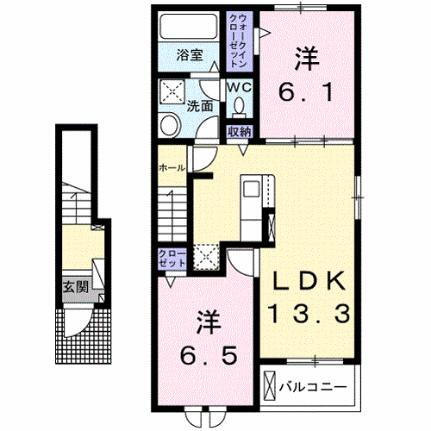 音吉　５ｔｈ 2階 2LDK 賃貸物件詳細