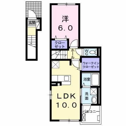 佐賀県鳥栖市儀徳町 肥前旭駅 1LDK アパート 賃貸物件詳細